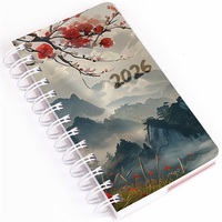 Realsystem 2026 SP5 8721-51 japán napi beosztású spirálos zsebnaptár Realsystem 2026 SP5 8721-51 japán napi beosztású spirálos zsebnaptár