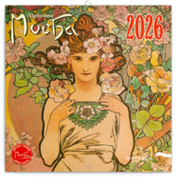 Realsystem 2026 Alphonse Mucha 6097-AM falinaptár Realsystem 2026 Alphonse Mucha 6097-AM falinaptár