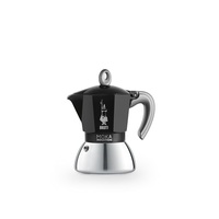 Bialetti Moka 6934 Induction fekete 4 személyes indukciós kotyogós kávéfőző