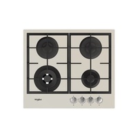 Whirlpool GOFL 629/S ezüst,beépíthető, gáz, főzőzóna: 4, beépíthető méret: 56cm, főzőlap