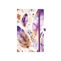 Kalendart Csak nőknek 2026 A5 Lila toll heti beosztású határidőnapló Kalendart Csak nőknek 2026 A5 Lila toll heti beosztású határidőnapló