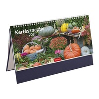 Kalendart 2026 T054 Kertész álló kék asztali naptár Kalendart 2026 T054 Kertész álló kék asztali naptár