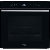 Whirlpool W7 OM4 4S1 P BL fekete, beépíthető, sütőtér: 73L, grill, légkeverés, pirolitikus, sütő