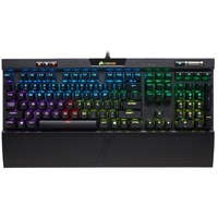Corsair K70 RGB MK.2 Fekete RGB LED - Cherry MX Red Switch Gamer billentyűzet