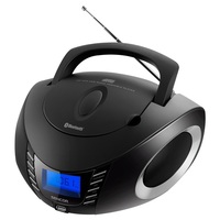 Sencor SPT 3600 BS Bluetooth hordozható fekete-ezüst CD-s rádió
