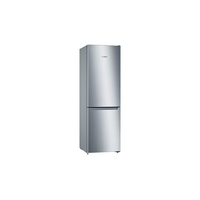 Bosch KGN36NLEA inox, alulfagyasztós, Hűtő:216L, Fagyasztó:89L, No frost hűtőszekrény