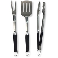 Fieldmann FZG 9017 rozsdamentes acél ergonomikus fogantyús 3db-os BBQ szett