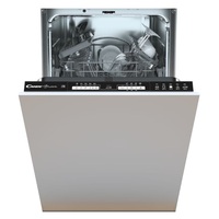 Candy CDIH 2L1047 programok száma: 5, keskeny beépíthető, 10 terítékes mosogatógép 