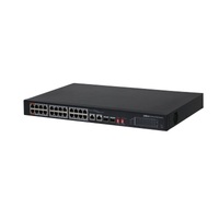 Dahua PFS3226-24ET-240 24x 10/100 (PoE 240W)+2x 100/1000 Uplink/SFP combo Uplink PoE switch
