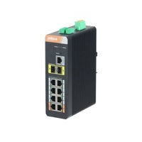 Dahua PFS4210-8GT-DP 2x100/1000 (HighPoE/PoE+/PoE)+6x 100/1000 (PoE)+2x SFP uplink 120W menedzselhető PoE switch