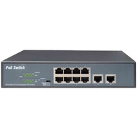 FUTURA PoE-8P/2 Uplink + 8 Poe portos switch FUTURA PoE-8P/2 Uplink + 8 Poe portos switch