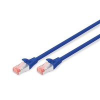 DIGITUS Cat.6 S/FTP LSZH 0,25m kék patch kábel