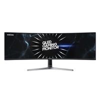 Samsung 49" C49RG90SSR QLED Dual QHD HDMI 2Display port 120Hz ívelt kijelzős kékes sötétszürke gamer monitor