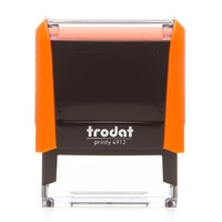 Trodat 4912 Printy 4.0 neon narancs bélyegző