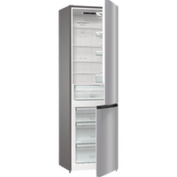 Gorenje NRK6202ES4 inox, alulfagyasztós, Hűtő:235L, Fagyasztó:96L, No frost Plus hűtőszekrény