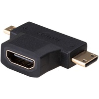 Akyga AK-AD-23 HDMI - miniHDMI - microHDMI 3-as adapter