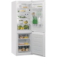 Whirlpool W5 821 EW2 fehér, alulfagyasztós, Hűtő:228L, Fagyasztó:111L, Stop frost hűtőszekrény