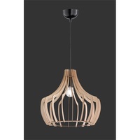 TRIO R30253830 Wood 60W E27 fa függesztett lámpatest