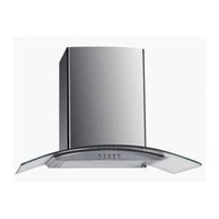 Zinas ZN 103B60 inox, szabadonálló, kürtős, méret:60 cm, zajszint:45 dB, páraelszívó