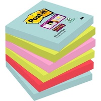 3M Post-it Super Sticky Miami 76x76mm 6 db/csomag jegyzettömb