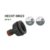 Hecht 08023 3/4" 1"locsoló tömlővég csatlakozó Hecht 08023 3/4" 1"locsoló tömlővég csatlakozó