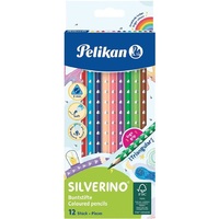 Pelikan Silverino 12 szín színesceruza készlet