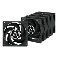 Arctic P8 80mm 5db fekete ventilátor