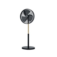 TRIO R034-32 Viking fekete, 45 cm, sebességfokozat száma:3, 50 W, álló ventilátor