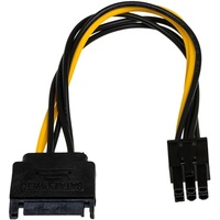 Akyga AK-CA-30 15cm 6-tűs PCI Express - SATA kábel