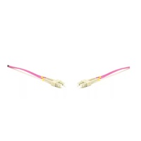 Gigalight Duplex optikai patch kábel 2xSC + 2xSC csatlakozóval, 50/125 OM4 LSZH, 10 m