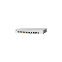 Cisco CBS350-8MGP-2X 6xGbE PoE+ LAN 2x2.5GbE PoE+ LAN 2xcombo Multi-Gig/SFP+ port L3 menedzs. Multi-Gig PoE+ switch