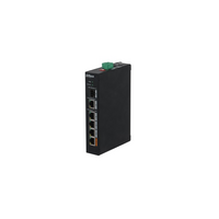Dahua PFS3106-4ET-60-V2 1x 10/100(Hi-PoE/PoE+/PoE)+3x 10/100(PoE+/PoE)+1x gigabit uplink+1x SFP uplink, 60W PoE switch