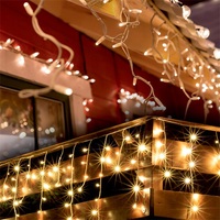 Home KKF 158/WW 5x5m/150 LED/kül-beltéri/melegfehér jégcsap LED-es karácsonyi fényfüggöny