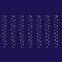 Home MLF 300/WW 3m/300 LED/kül-beltéri/8 programos melegfehér Micro LED-es cluster karácsonyi fényfüggöny