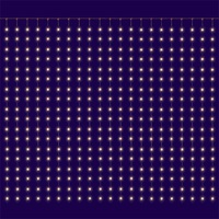 Home MLF 400/WW 2x2m/400 LED/kül-beltéri melegfehér Micro LED-es karácsonyi fényfüggöny