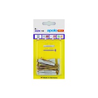 Celo MZ univerzális műanyag dűbel 8x48+6,0x70 facsavar- 8db / bliszter
