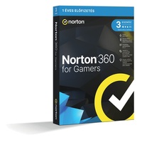 Norton 360 for gamers 50GB HUN 1 Felhasználó 3 gép 1 éves dobozos vírusirtó szoftver