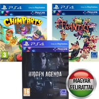 3in1 Playlink I Collection (Chimparty + Frantics + Hidden Agenda) PS4 játékszoftver