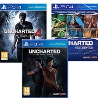 3in1 HITS Collection (Uncharted 4 + Uncharted Collection + Uncharted Lost Legacy) PS4 játékszoftver
