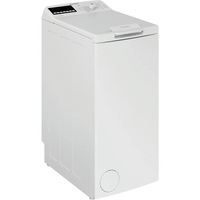 Indesit BTW B7220P EU/N fehér, felültöltős, max.1150ford., 7 kg, mosógép