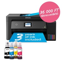 Epson EcoTank L14150 A3 színes nyomtató MFP, Duplex, WiFi/USB/LAN, 6200/5200 oldal tinta a dobozban Epson EcoTank L14150 A3 színes nyomtató MFP, Duplex, WiFi/USB/LAN, 6200/5200 oldal tinta a dobozban