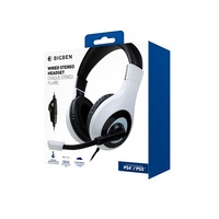 BigBen V1 PS4/PS5 sztereo fehér gamer headset