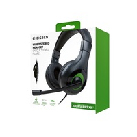 BigBen V1 Xbox Series S/X sztereo fekete gamer headset