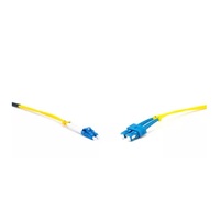 Gigalight Duplex optikai patch kábel 2xSC + 2xLC csatlakozóval, 9/125 LSZH, 3 m Gigalight Duplex optikai patch kábel 2xSC + 2xLC csatlakozóval, 9/125 LSZH, 3 m