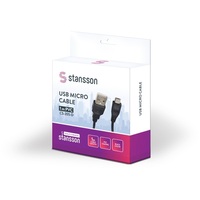 Stansson 1m USB micro kábel