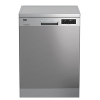 Beko DFN-26420 X inox, programok száma: 6, szabadonálló, 14 terítékes mosogatógép 