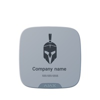 Ajax Brandplate for StreetSiren DoubleDeck WH fehér (10pcs) feliratozható fedél