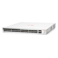 Aruba Instant On JL815A 1830 48xGbE LAN 24xPoE LAN 4xSFP port smart menedzselhető PoE (370W) switch