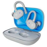 Skullcandy PUSH ACTIVE True Wireless Bluetooth szürke-kék sport fülhallgató