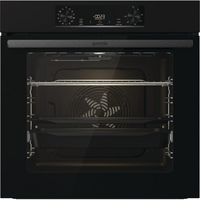 Gorenje BOS6737E06B fekete, beépíthető, sütőtér: 77L, grill, légkeverés, hidrolitikus, sütő